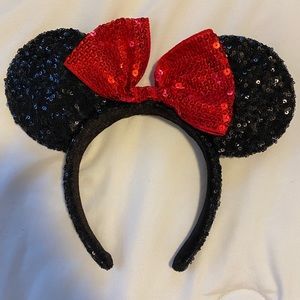 Minnie Mouse Ears Headband Sparkly Mickey Disney